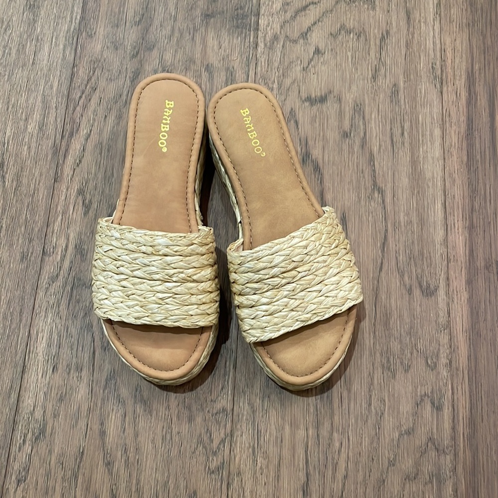 NWOT Bamboo Slip Ons